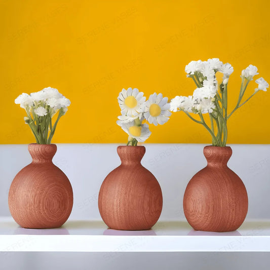 Handmade Wooden Minimalist Vase